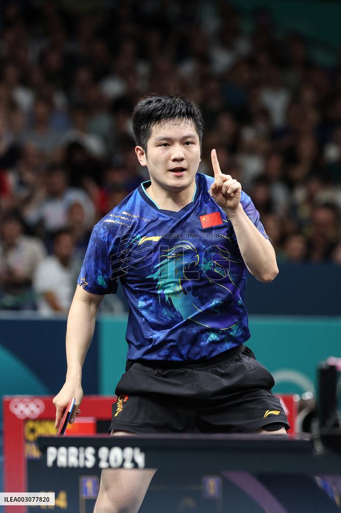 (PARIS2024) FRANCE-PARIS-OLY-TABLE TENNIS
