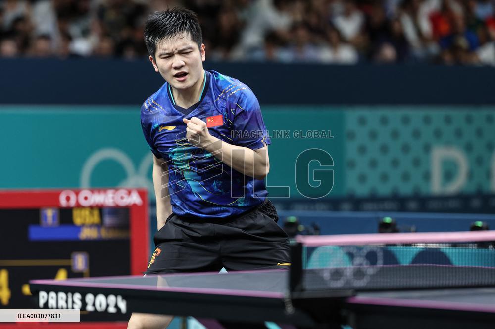 (PARIS2024) FRANCE-PARIS-OLY-TABLE TENNIS