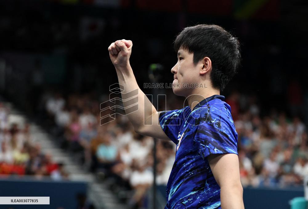 (PARIS2024) FRANCE-PARIS-OLY-TABLE TENNIS