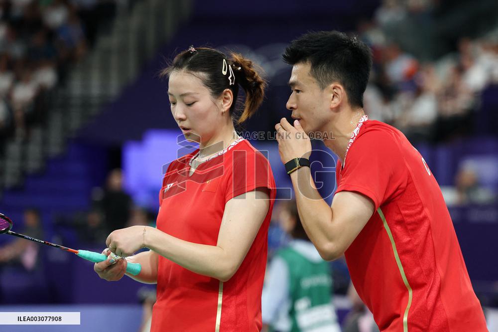 (PARIS2024) FRANCE-PARIS-OLY-BADMINTON
