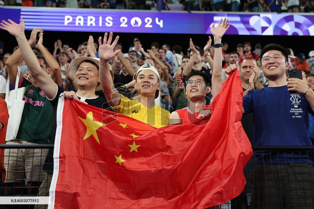 (PARIS2024) FRANCE-PARIS-OLY-BADMINTON