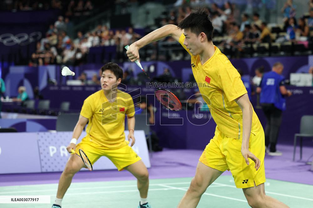 (PARIS2024) FRANCE-PARIS-OLY-BADMINTON