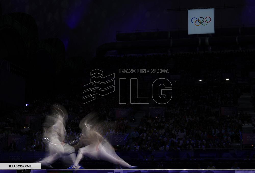 (PARIS2024) FRANCE-PARIS-OLY-FENCING