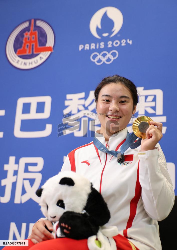 (PARIS2024)FRANCE-PARIS-OLY-INTERVIEW