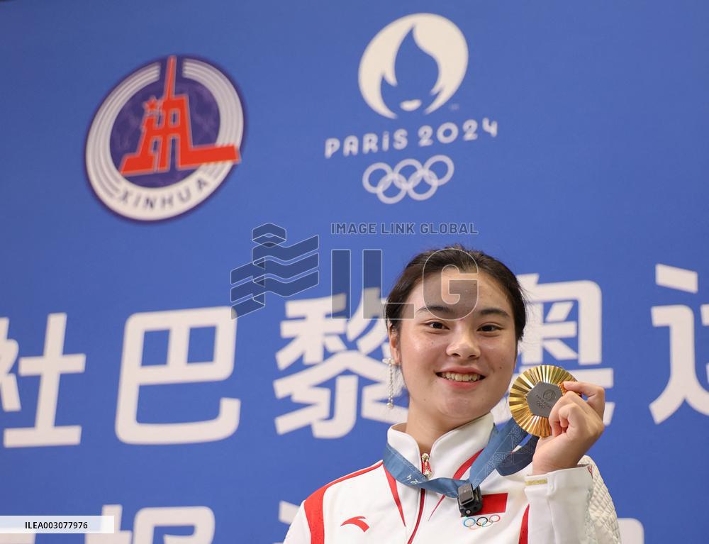 (PARIS2024)FRANCE-PARIS-OLY-INTERVIEW