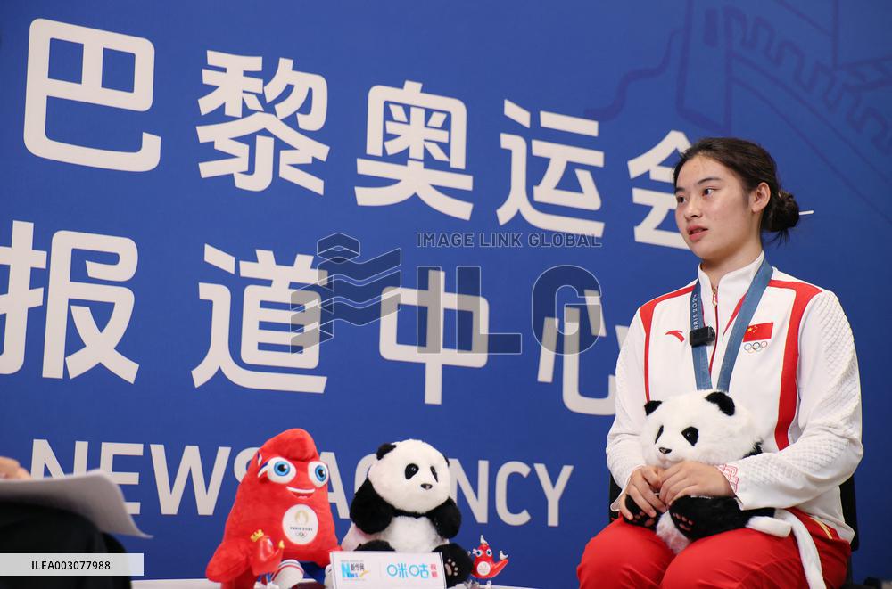 (PARIS2024)FRANCE-PARIS-OLY-INTERVIEW