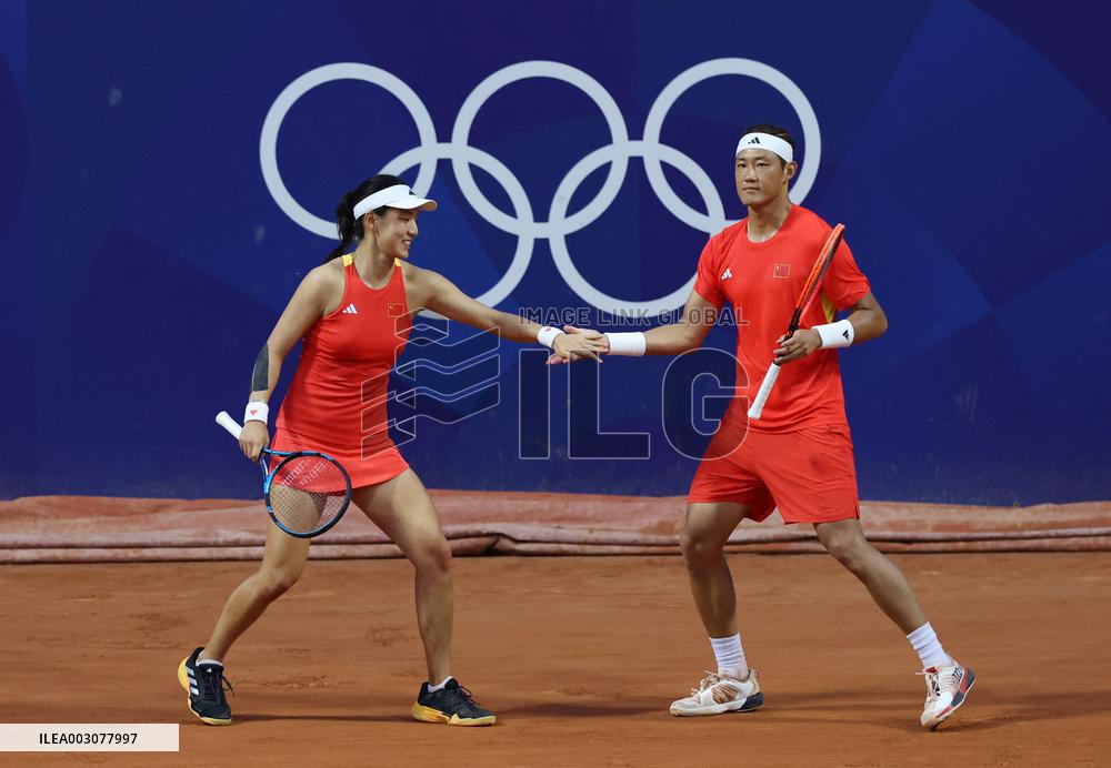(PARIS2024) FRANCE-PARIS-OLY-TENNIS