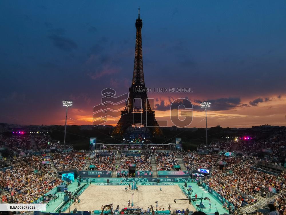 (PARIS2024) FRANCE-PARIS-OLY-BEACH VOLLEYBALL