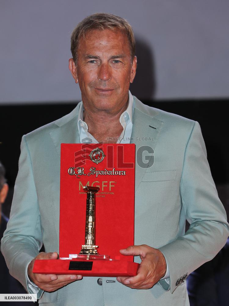 Kevin Costner Honored At Magna Graecia Festival - Italy