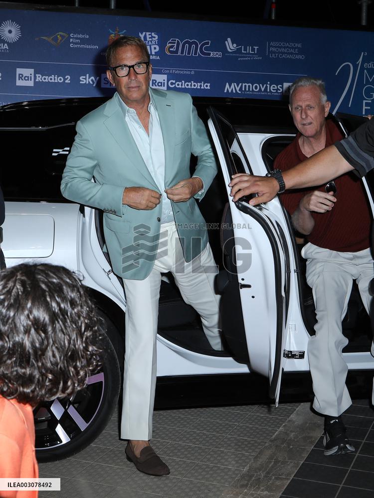 Kevin Costner Honored At Magna Graecia Festival - Italy