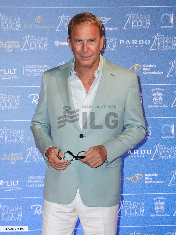 Kevin Costner Honored At Magna Graecia Festival - Italy