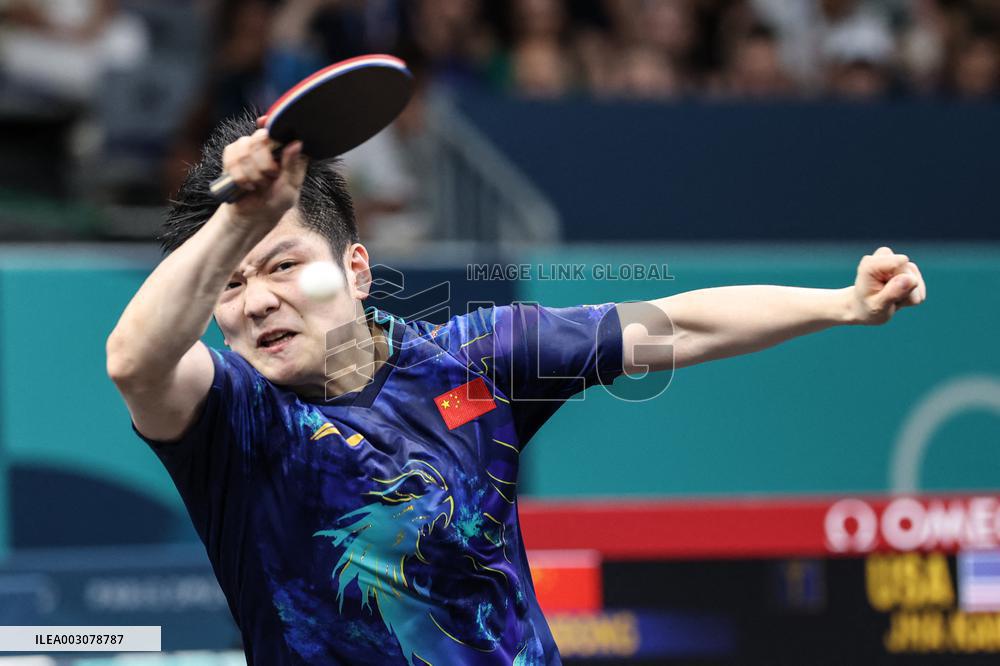 Paris 2024- Table Tennis Men's Singles Round Of 16