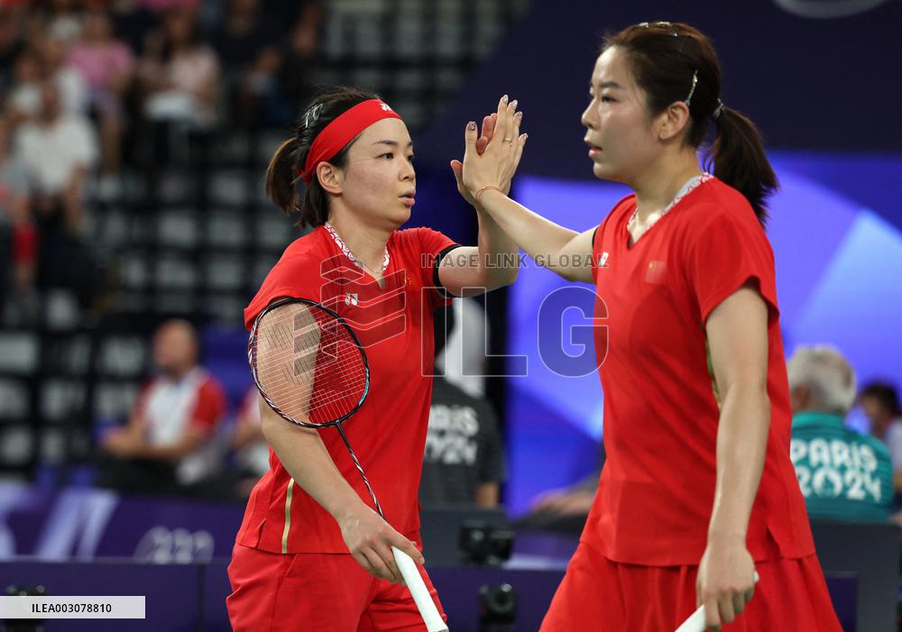 (PARIS2024)FRANCE-PARIS-OLY-BADMINTON