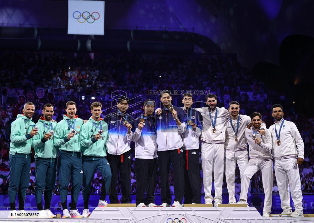 Paris 2024 - Men's Sabre Team