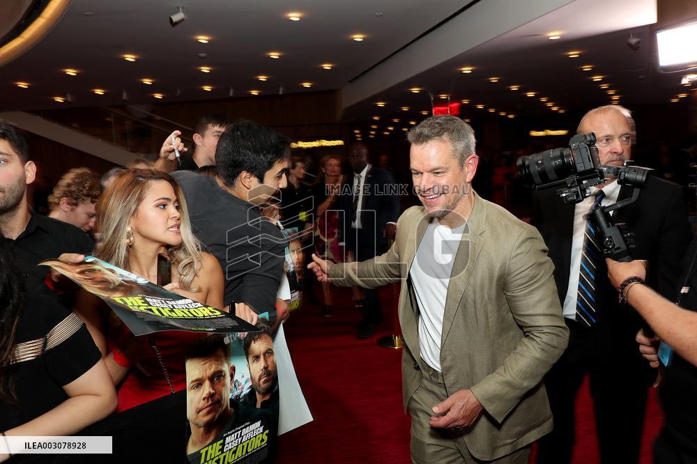 The Instigators Premiere - NYC