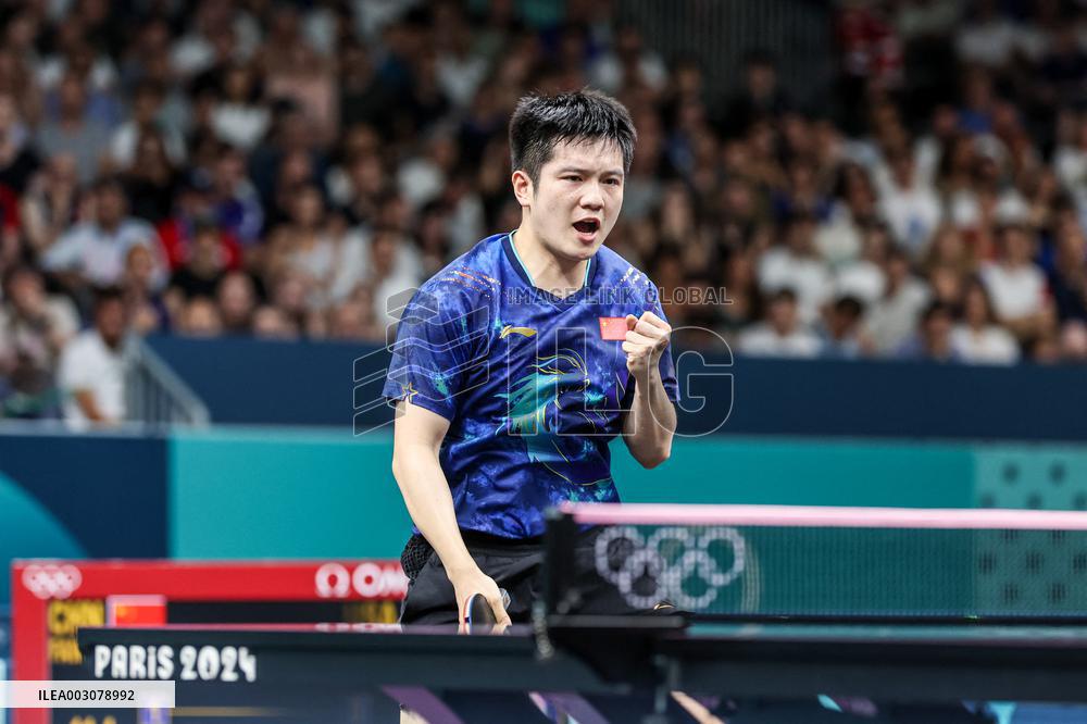 Paris 2024- Table Tennis Men's Singles Round Of 16