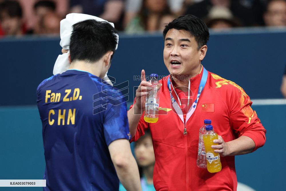 Paris 2024- Table Tennis Men's Singles Round Of 16
