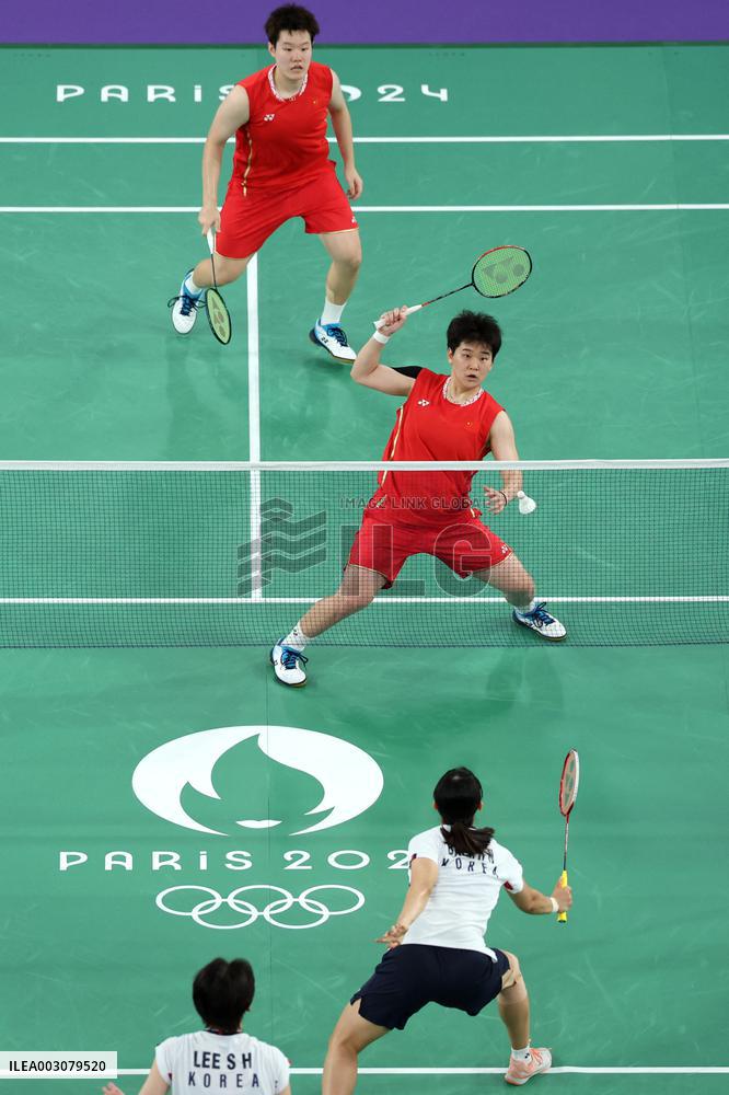(PARIS2024)FRANCE-PARIS-OLY-BADMINTON