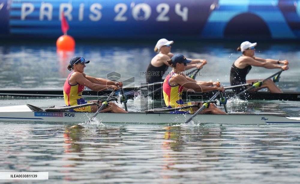 (PARIS2024) FRANCE-VAIRES-SUR-MARNE-OLY-ROWING