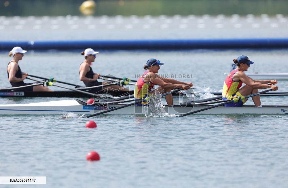 (PARIS2024) FRANCE-VAIRES-SUR-MARNE-OLY-ROWING