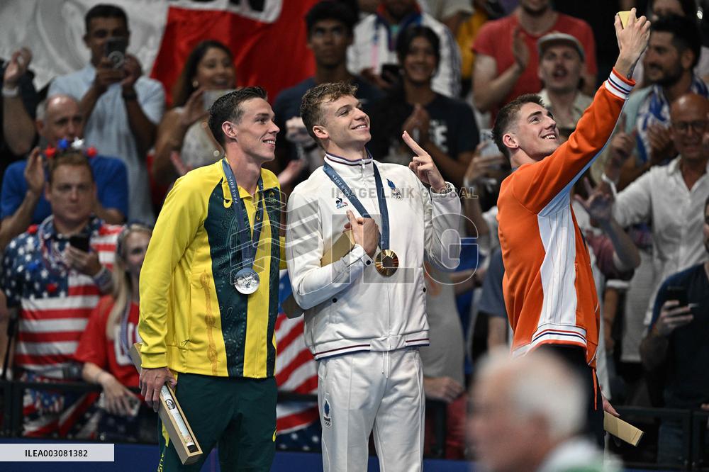 Paris 2024 - Leon Marchand Wins Historic Double Gold