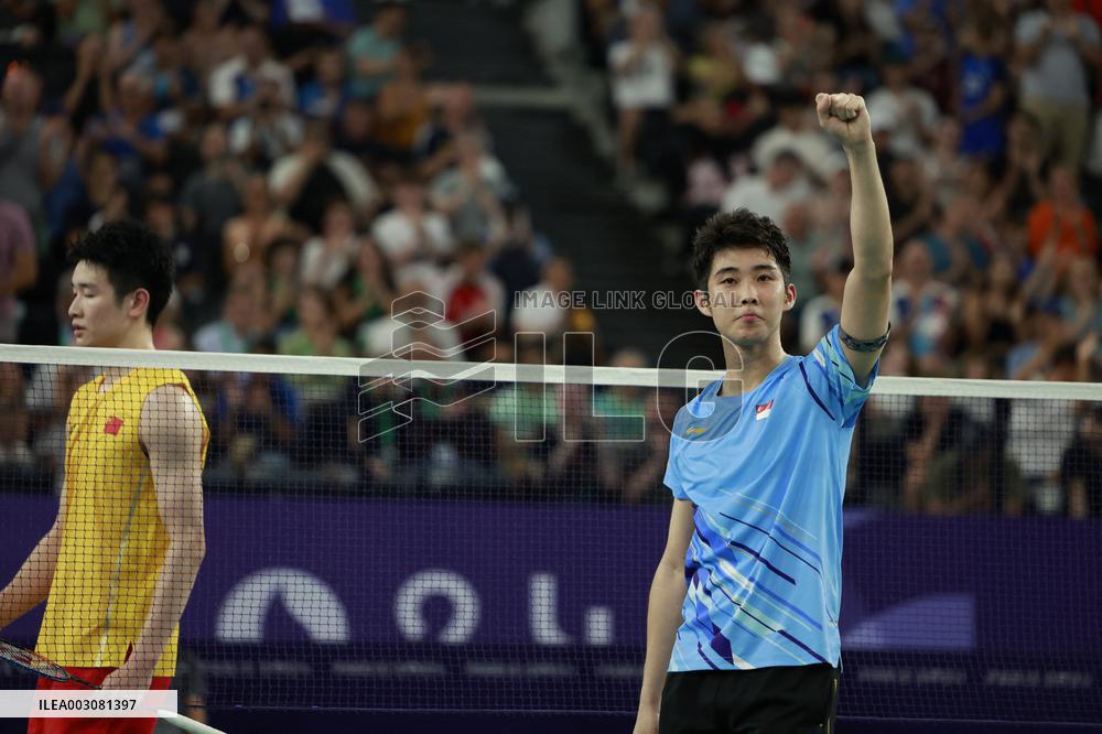 (PARIS2024) FRANCE-PARIS-OLY-BADMINTON