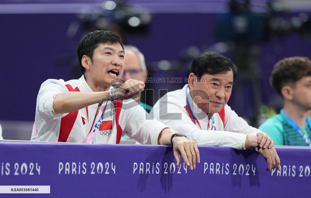 (PARIS2024) FRANCE-PARIS-OLY-FENCING