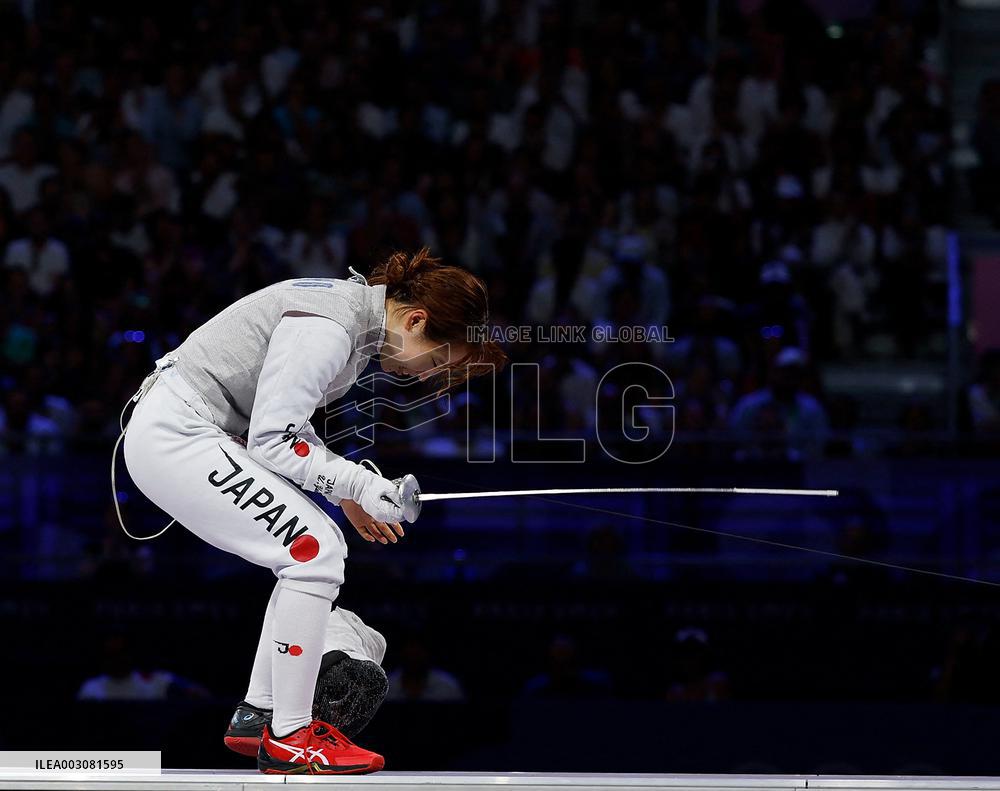 (PARIS2024) FRANCE-PARIS-OLY-FENCING