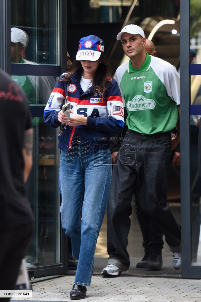 Paris 2024 - Kendall Jenner Leaves Bercy Arena