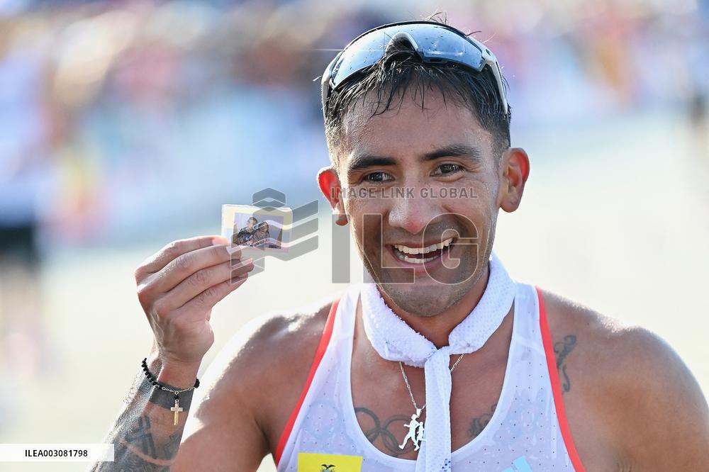 Paris 2024 - Brian Daniel Pintado Takes Gold In Men's 20km Race Walk