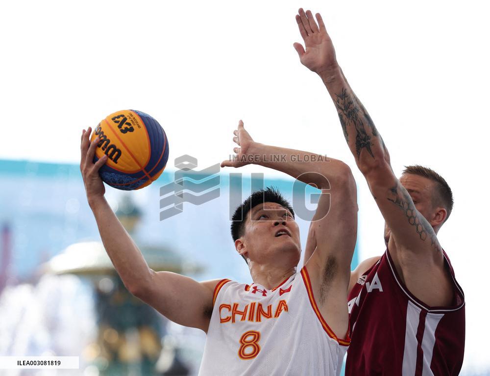 (PARIS2024) FRANCE-PARIS-OLY-3x3 BASKETBALL
