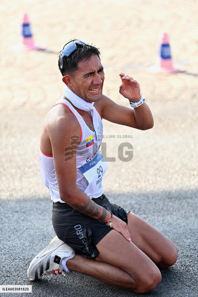 Paris 2024 - Brian Daniel Pintado Takes Gold In Men's 20km Race Walk