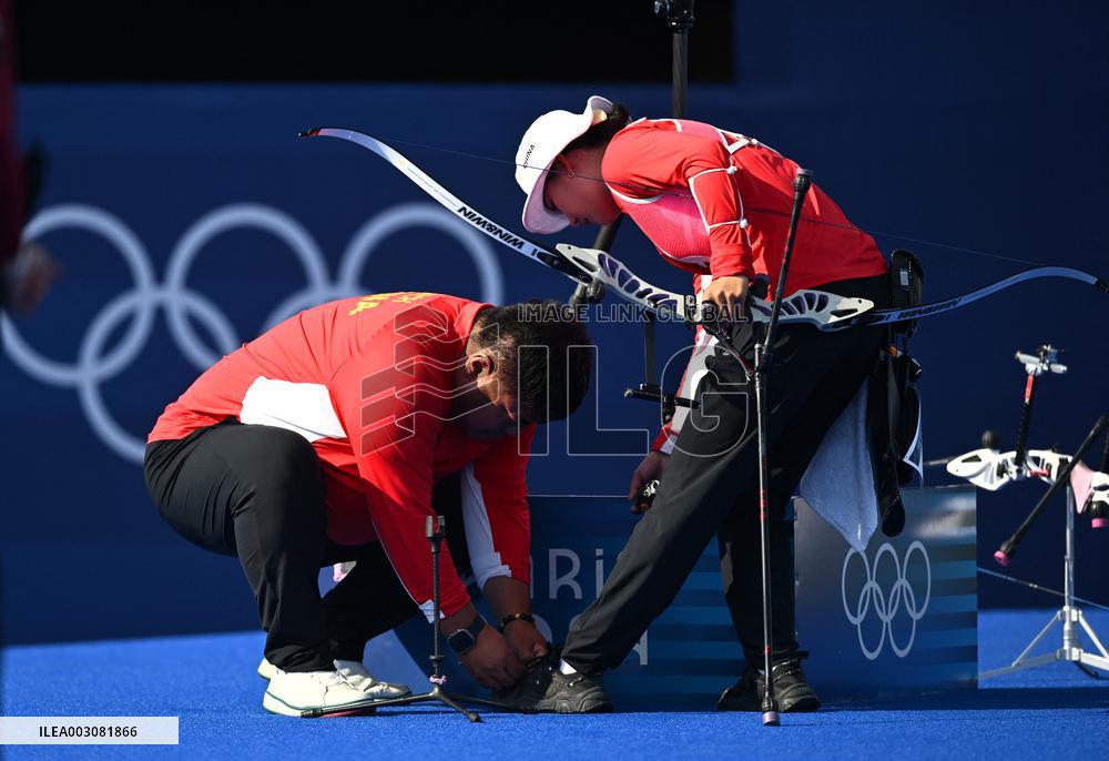 (PARIS2024)FRANCE-PARIS-OLY-ARCHERY