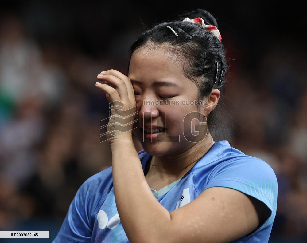 (PARIS2024)FRANCE-PARIS-OLY-TABLE TENNIS