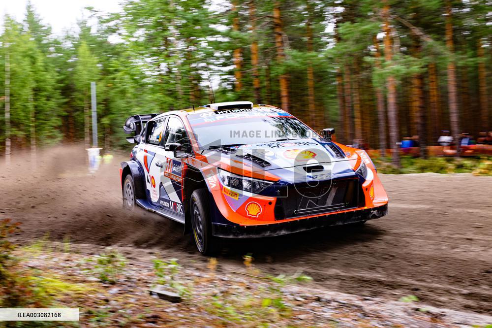 Rally race - Fia World Rally Championship  Wrc Secto Rally Finland  2024