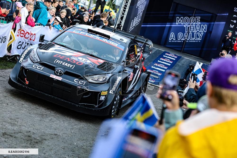 Rally race - Fia World Rally Championship  Wrc Secto Rally Finland  2024