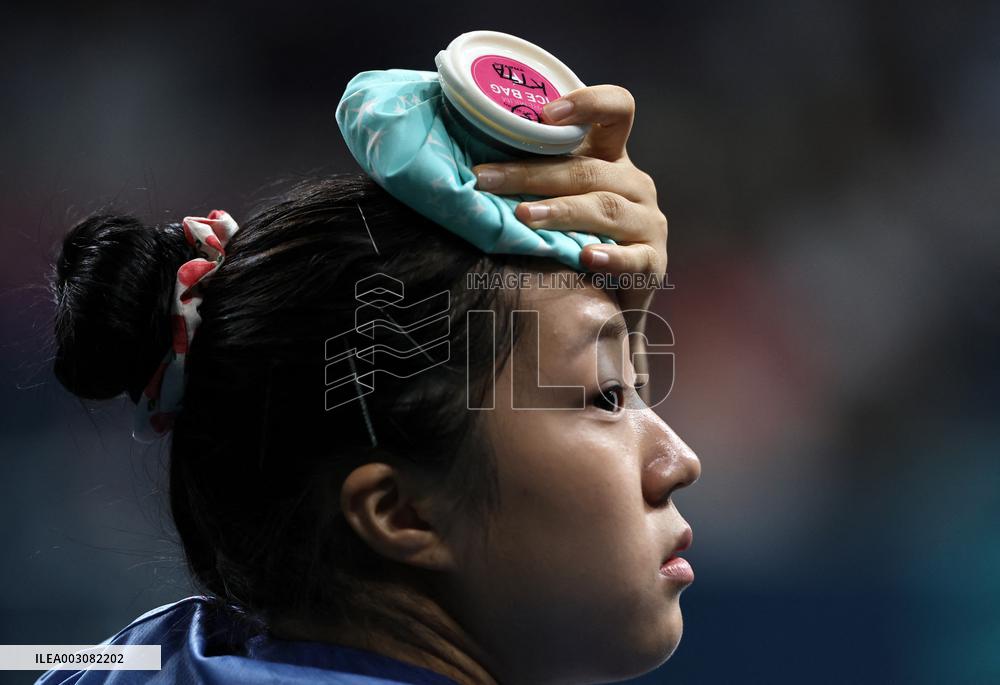 (PARIS2024)FRANCE-PARIS-OLY-TABLE TENNIS