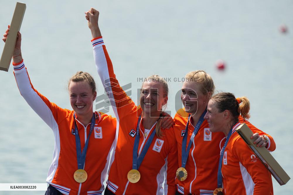 (PARIS2024) FRANCE-VAIRES-SUR-MARNE-OLY-ROWING