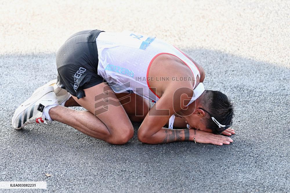 Paris 2024 - Brian Daniel Pintado Takes Gold In Men's 20km Race Walk