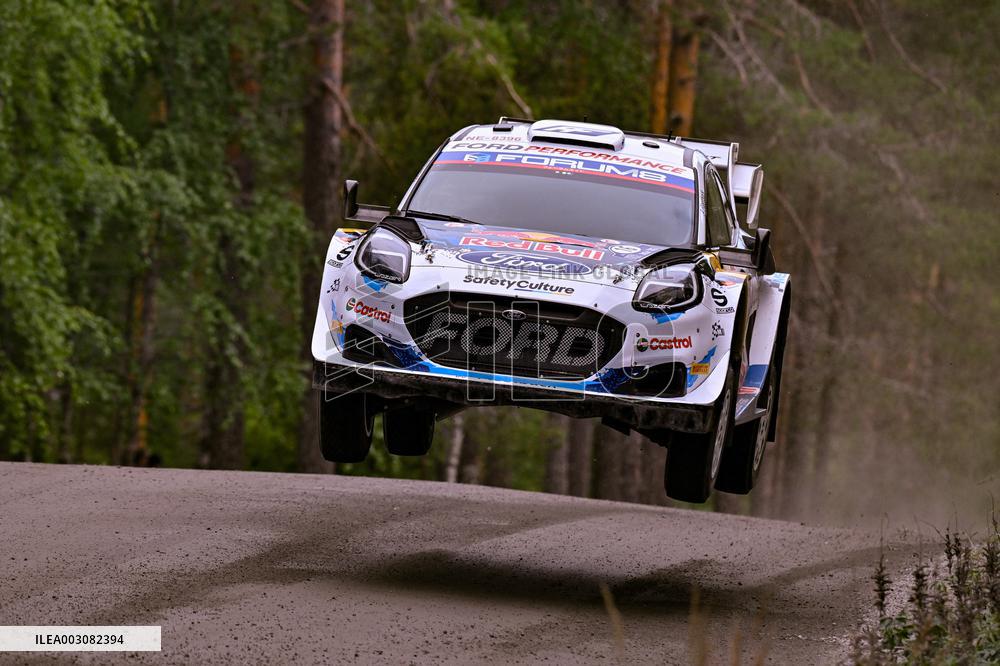 Rally race - Fia World Rally Championship  Wrc Secto Rally Finland  2024