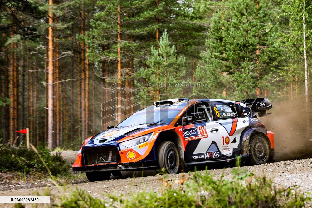 Rally race - Fia World Rally Championship  Wrc Secto Rally Finland  2024