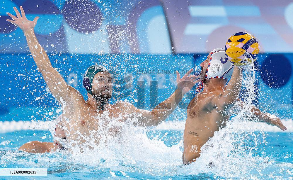 (PARIS2024)FRANCE-SAINT-DENIS-OLY-WATER POLO