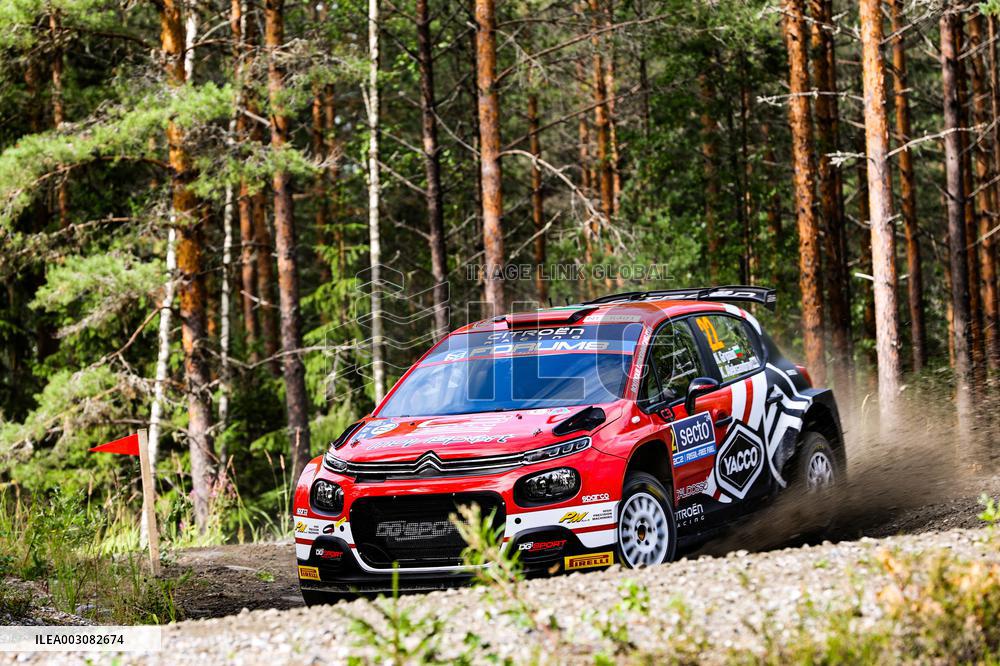 Rally race - Fia World Rally Championship  Wrc Secto Rally Finland  2024