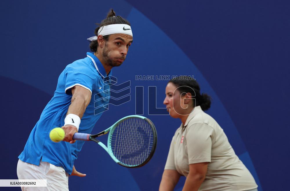(PARIS2024) FRANCE-PARIS-OLY-TENNIS