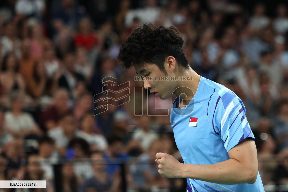 (PARIS2024) FRANCE-PARIS-OLY-BADMINTON