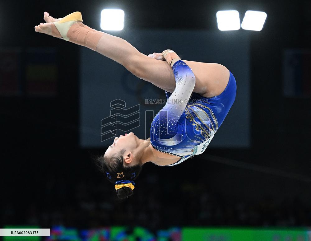 (PARIS2024)FRANCE-PARIS-OLY-ARTISTIC GYMNASTICS