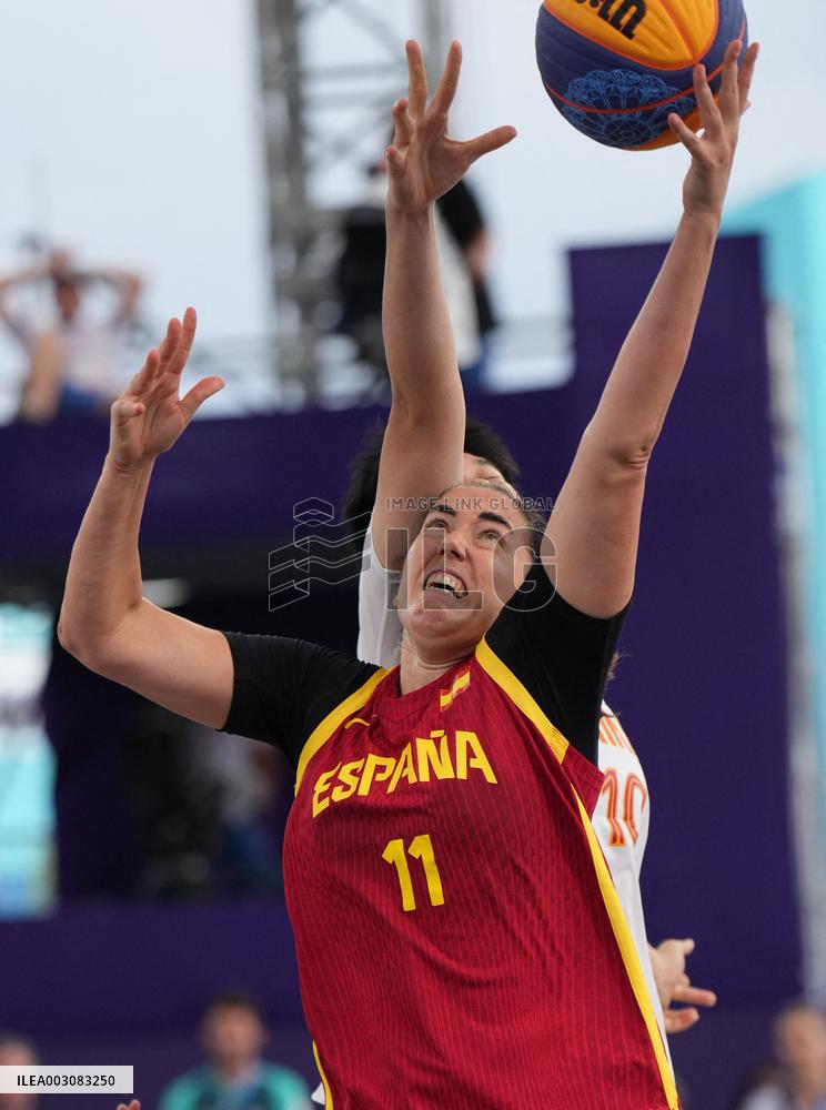 (PARIS2024) FRANCE-PARIS-OLY-3x3 BASKETBALL