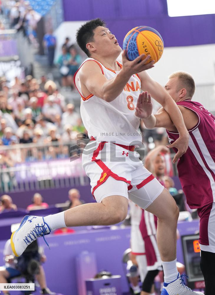 (PARIS2024) FRANCE-PARIS-OLY-3x3 BASKETBALL