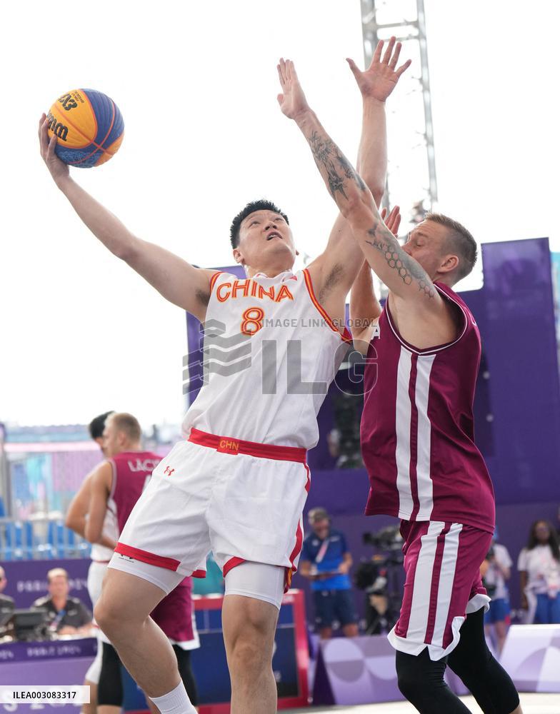 (PARIS2024) FRANCE-PARIS-OLY-3x3 BASKETBALL