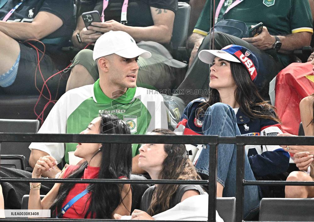 Paris 2024 - Kendall Jenner At Gymnastic